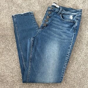 Flying Monkey High Rise Skinny Jeans